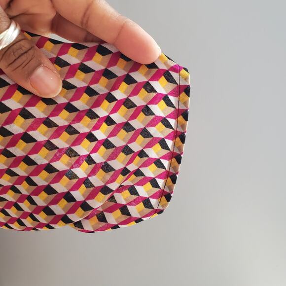 Express Factory Women's Geometric Print Pullover Sheer Top Size M - Picture 6 of 8